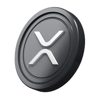 Moneta XRP na grafice ilustrującej poradnik dla osób zaczynających przygodę z kryptowalutami